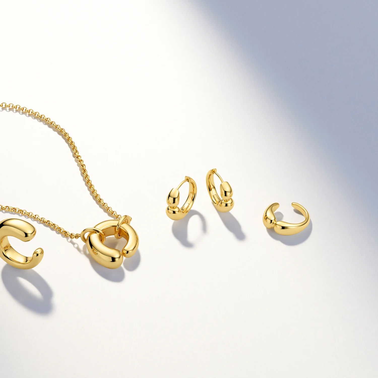 Ear cuff Goccia Pianura - Image 4