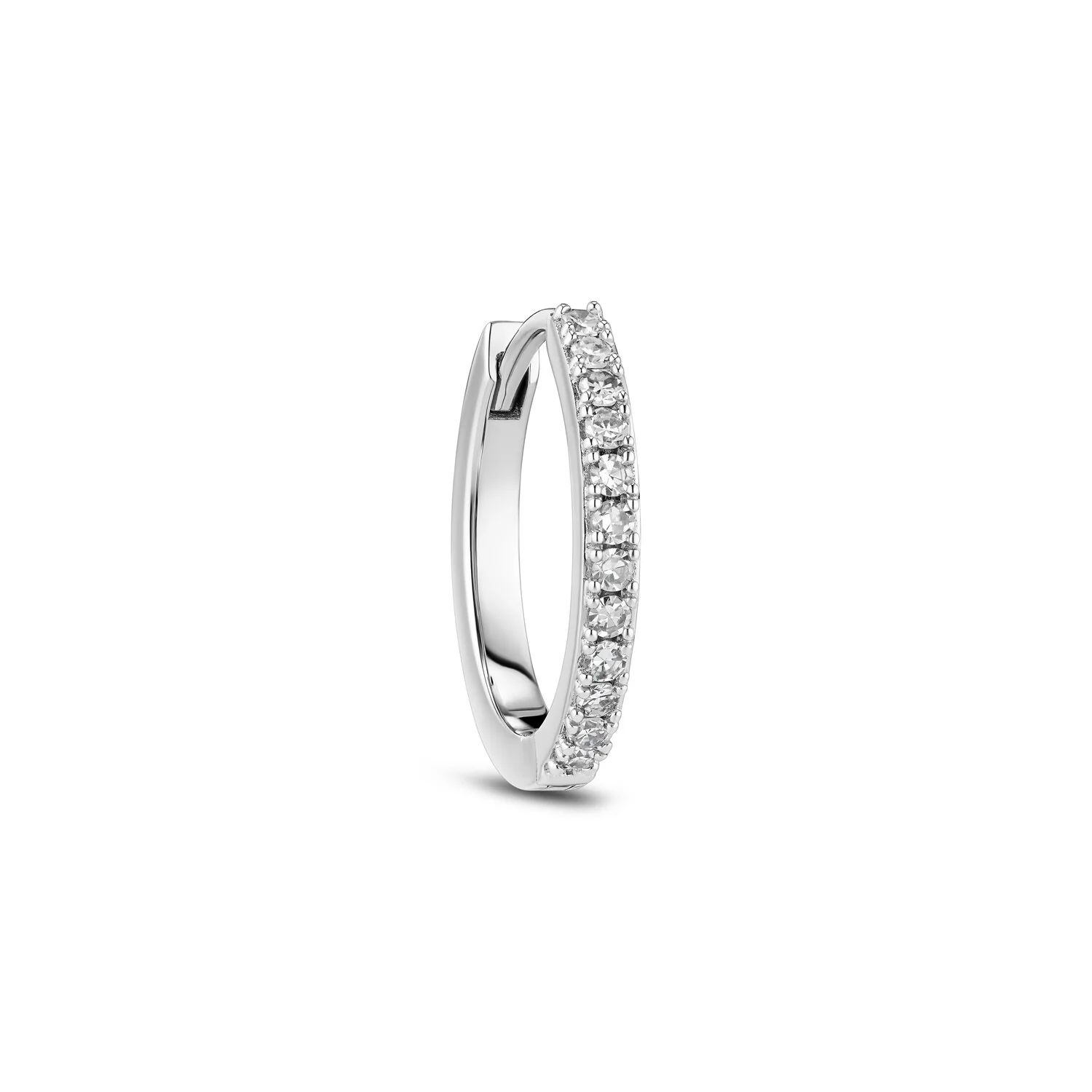 Earring Alba Single - 14k yellow gold or white gold 0.09-0.23 ct TW G-H VS lab-grown diamonds - Image 7