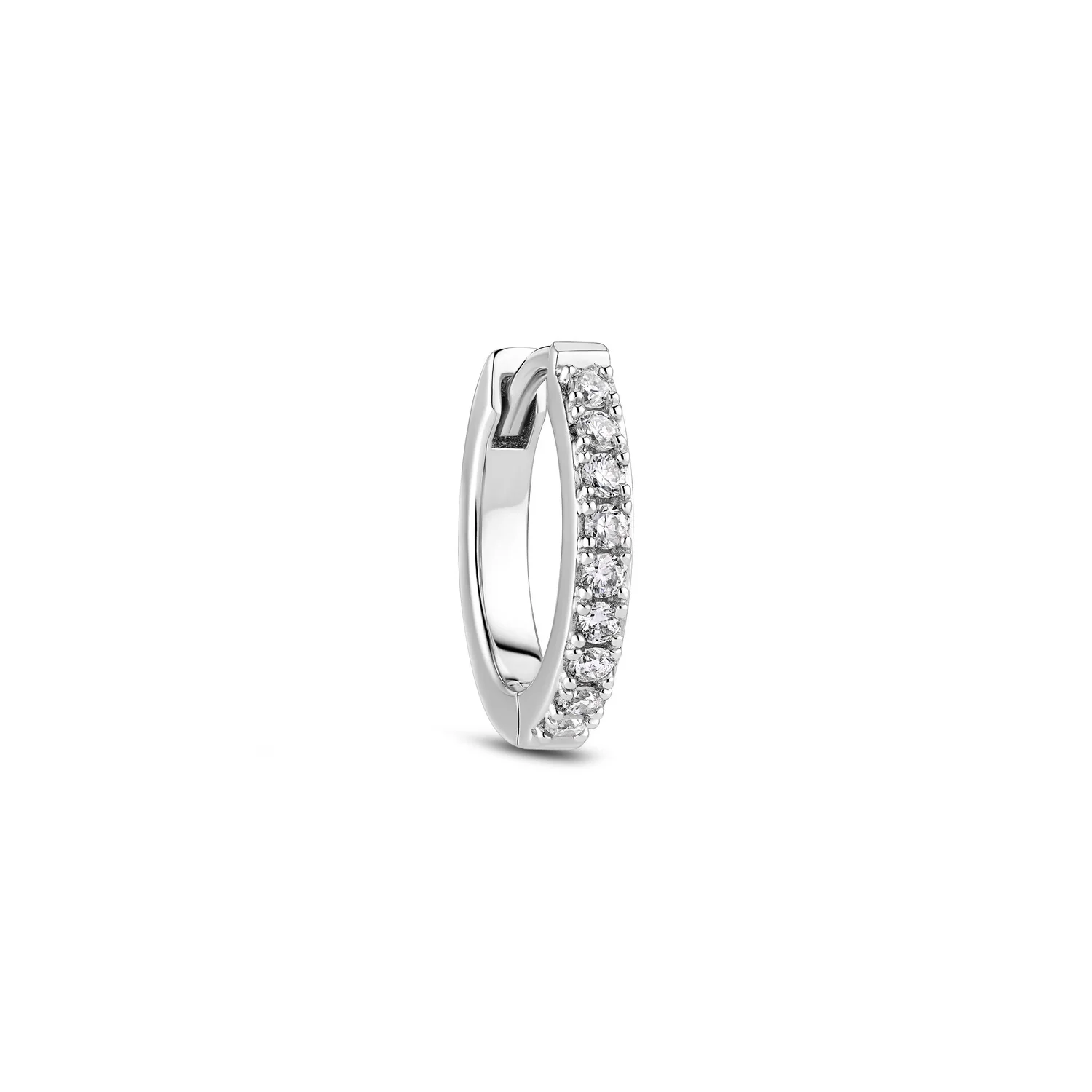 Earring Alba Single - 14k yellow gold or white gold 0.09-0.23 ct TW G-H VS lab-grown diamonds - Image 9