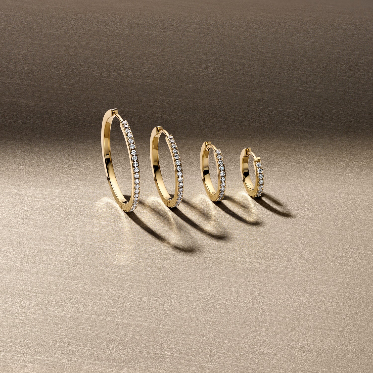 Earrings Alba - 14k yellow gold or white gold 0.18-0.46 ct TW G-H VS lab-grown diamonds - Image 14