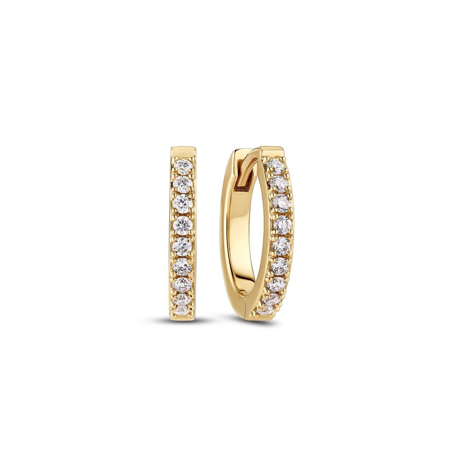 Earrings Alba - 14k yellow gold or white gold 0.18-0.46 ct TW G-H VS lab-grown diamonds - Image 8