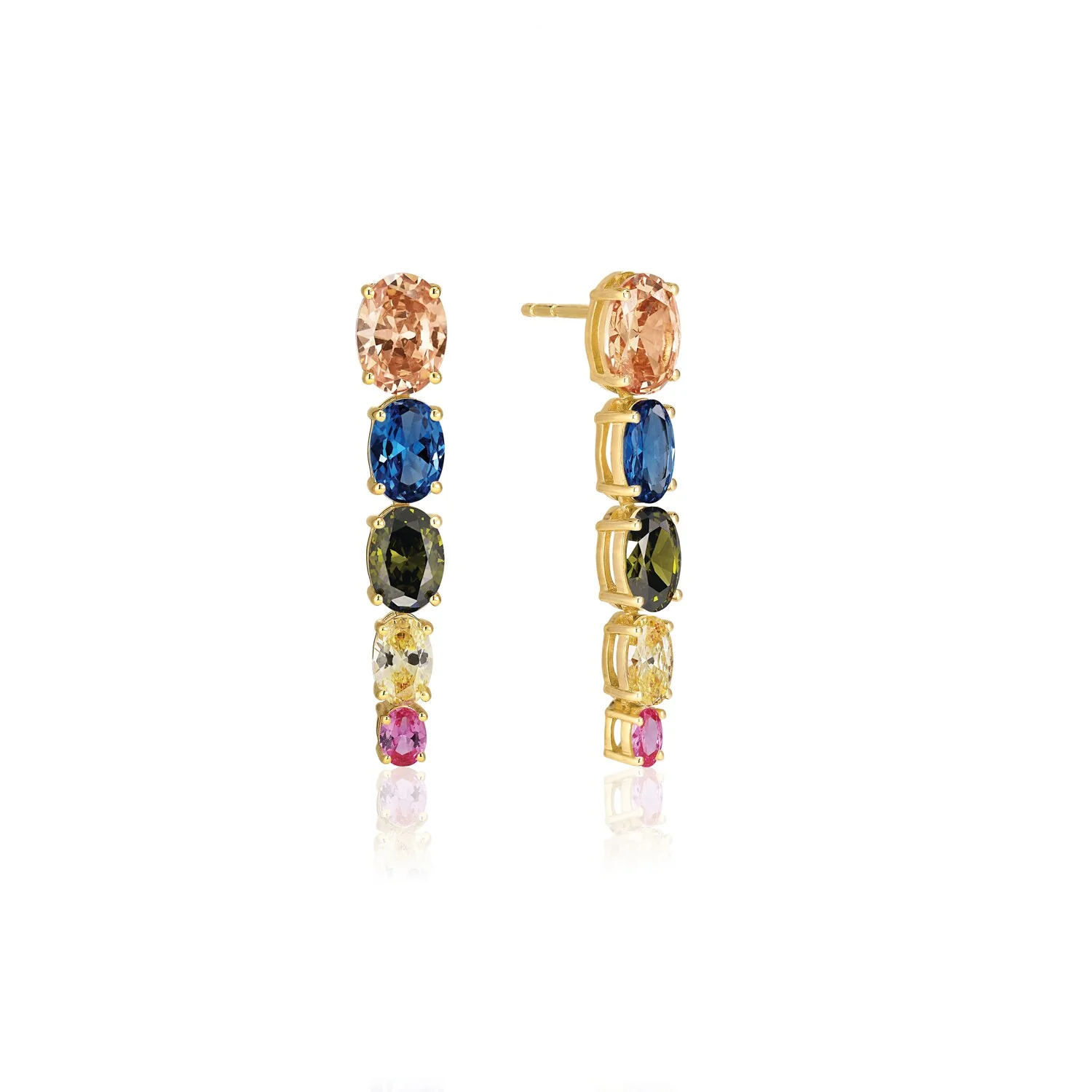 Earrings Ellisse Lungo Cinque - Image 3