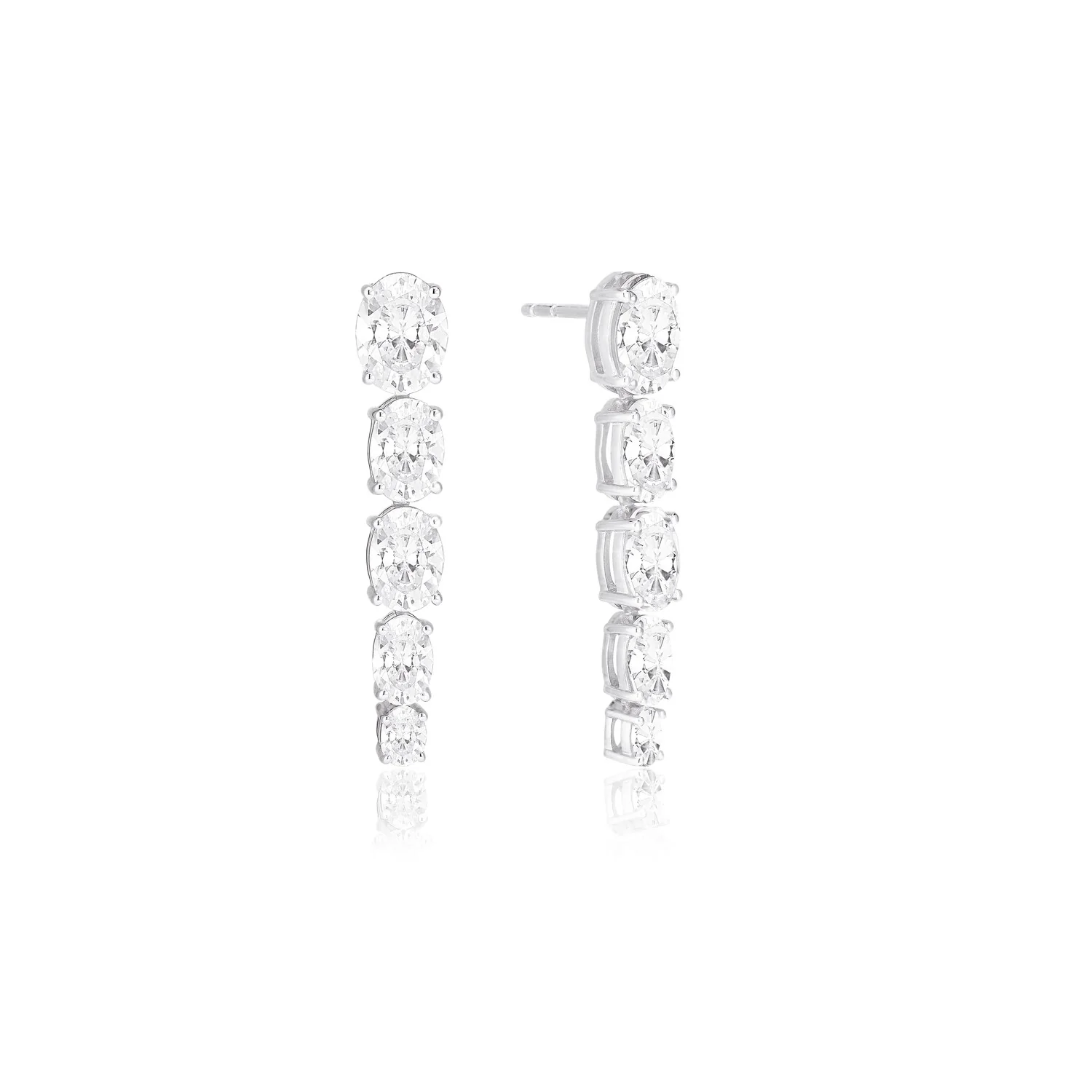 Earrings Ellisse Lungo Cinque - Image 4
