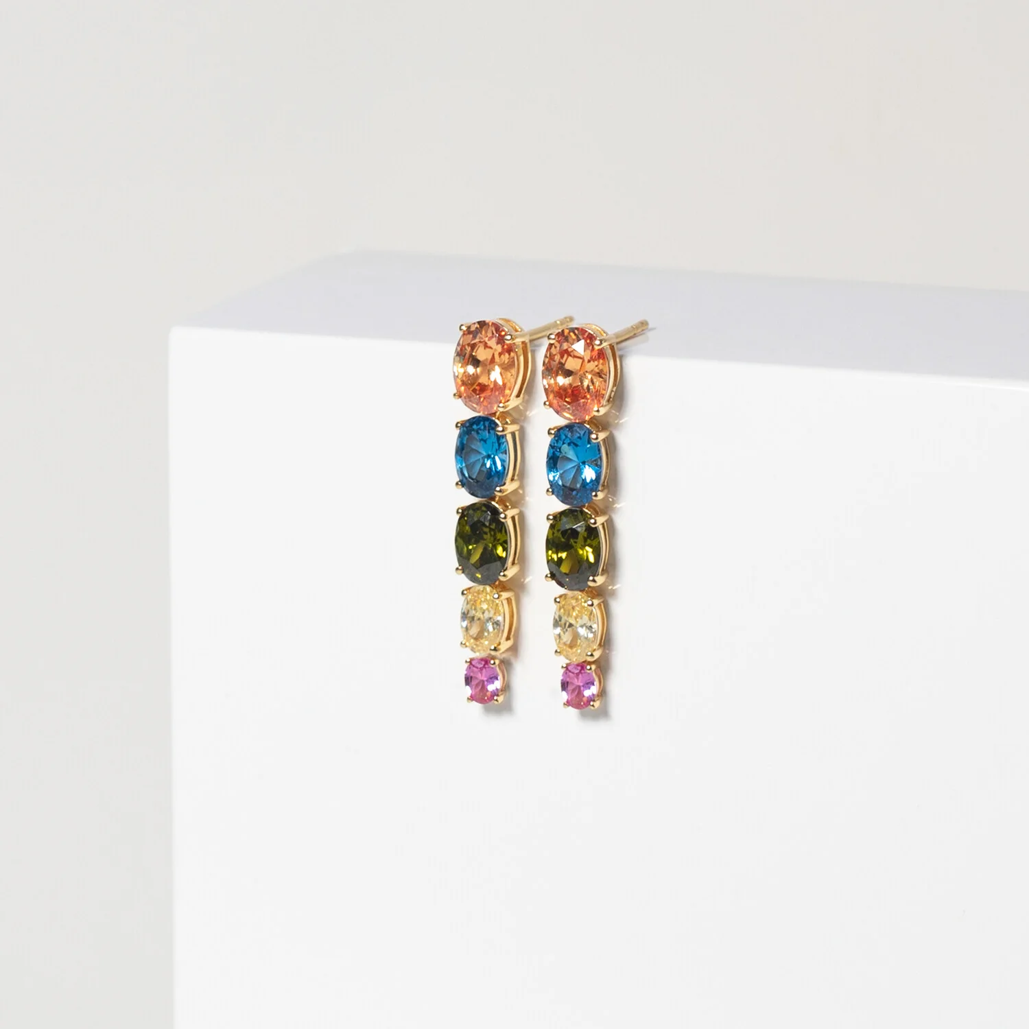 Earrings Ellisse Lungo Cinque - Image 6