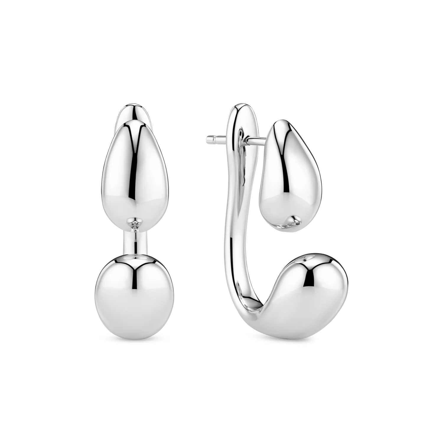 Earrings Goccia Due Pianura Grande - Image 3