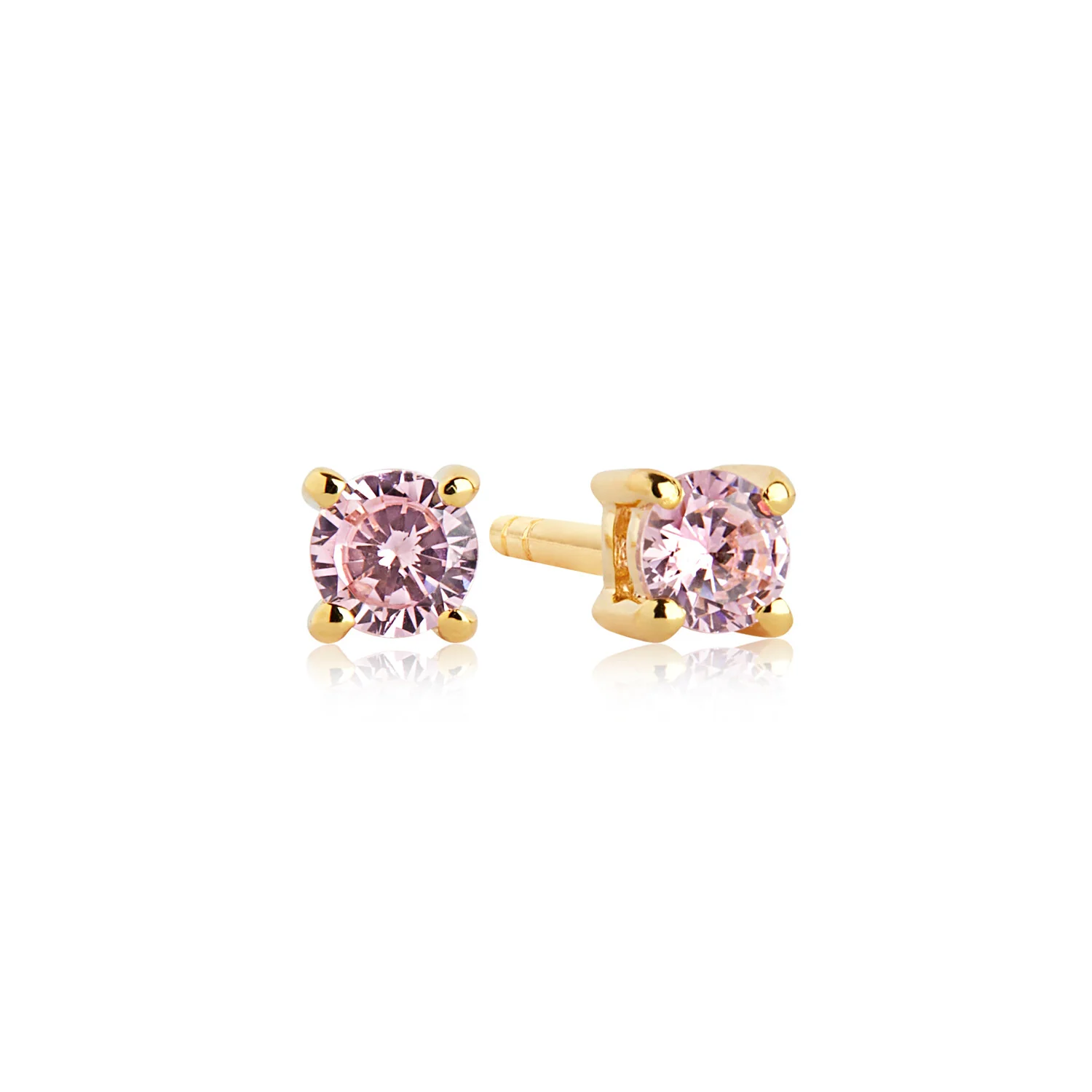 Earrings Princess Round - Image 7