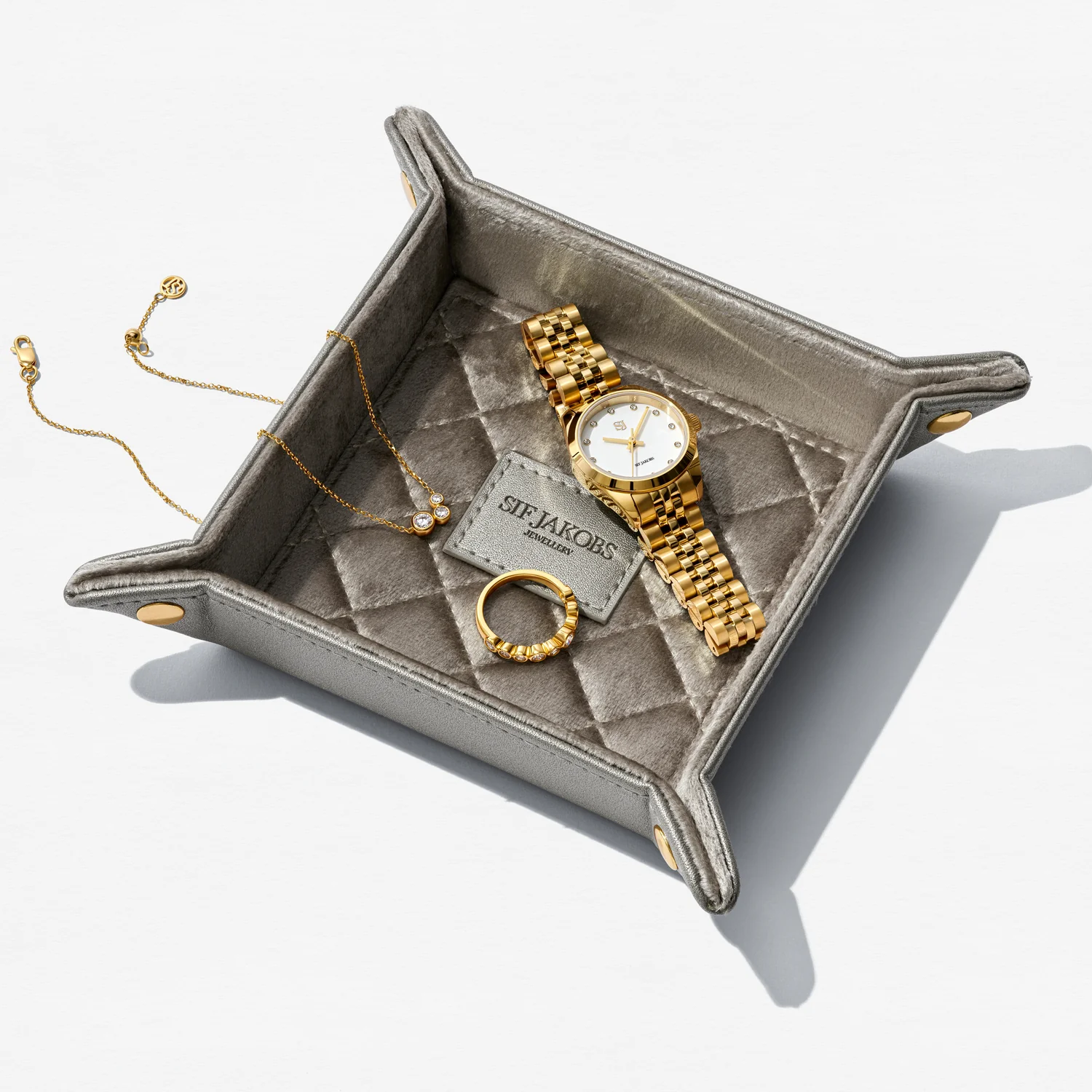 Jewellery Tray Piccolo Golden Grey - Image 4