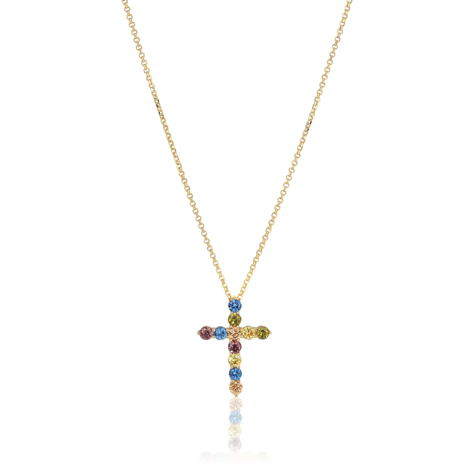 Necklace Belluno Croce - Image 3