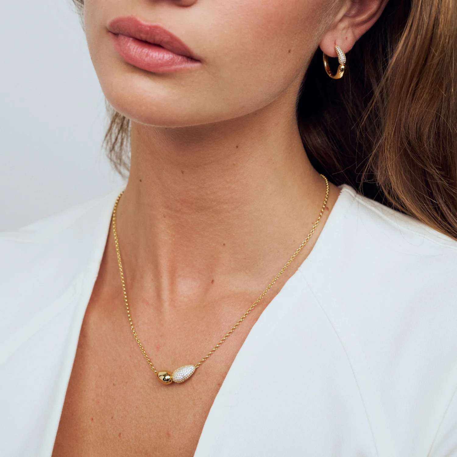 Necklace Goccia Due - Image 4