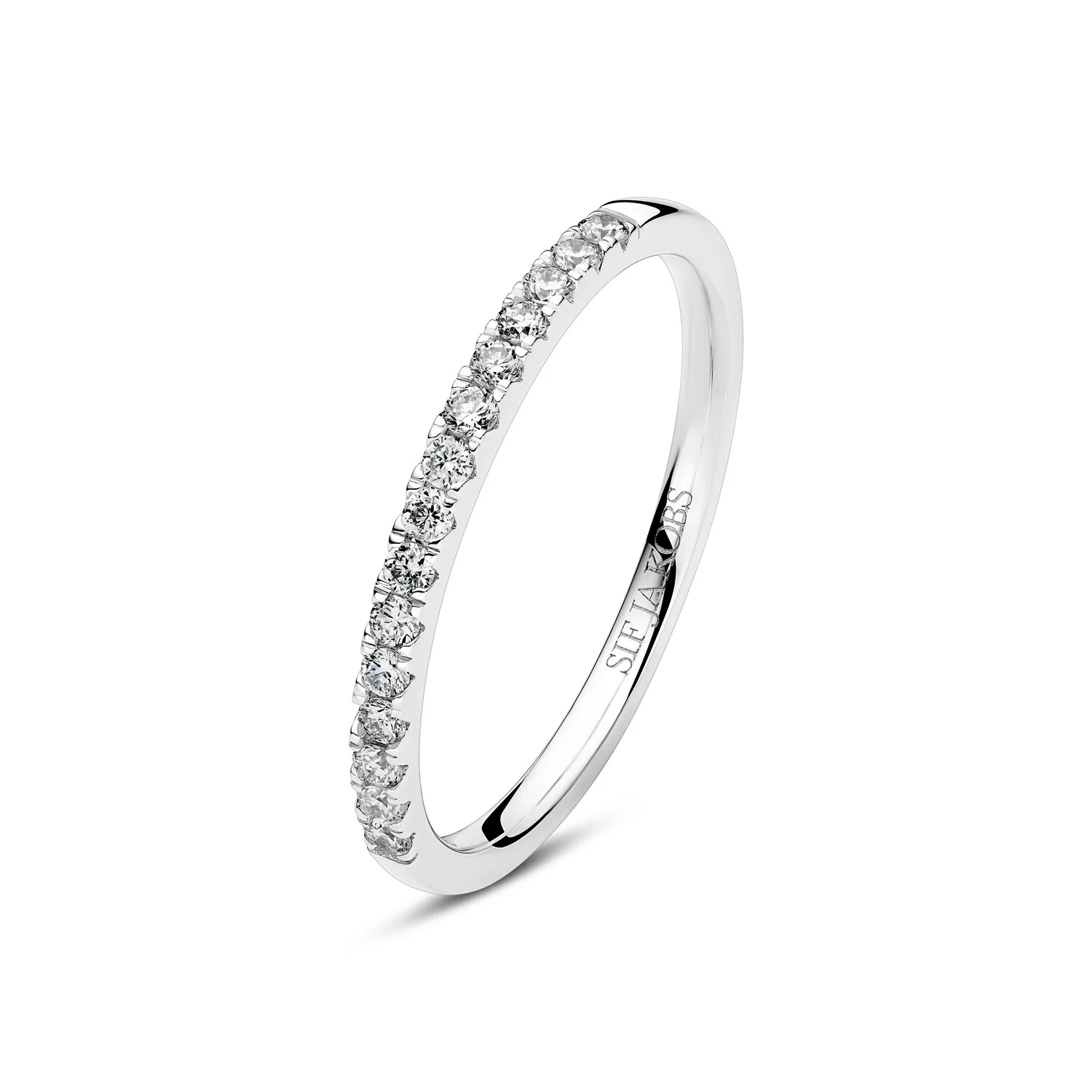 Ring Alba - 14k yellow gold or white gold 0.2 3ct TW G-H VS lab-grown diamonds - Image 3