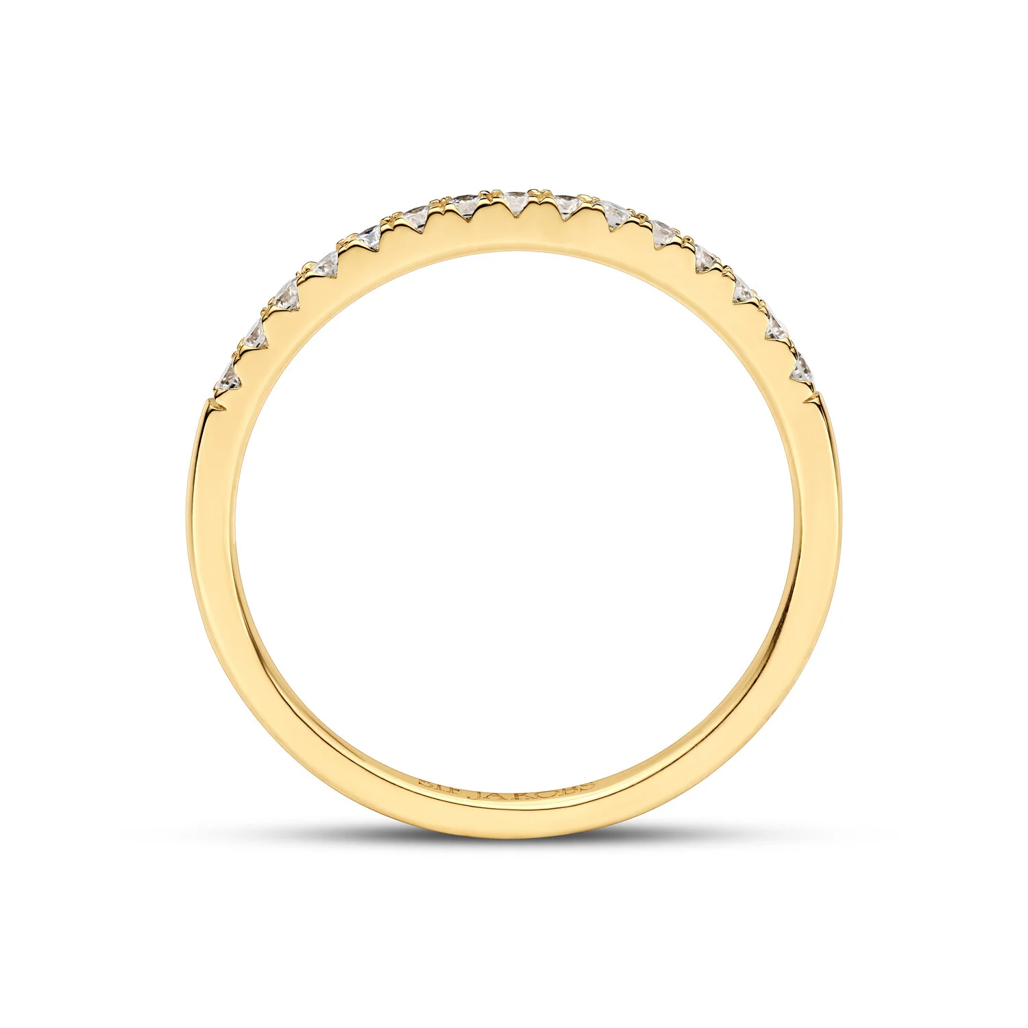 Ring Alba - 14k yellow gold or white gold 0.2 3ct TW G-H VS lab-grown diamonds - Image 5