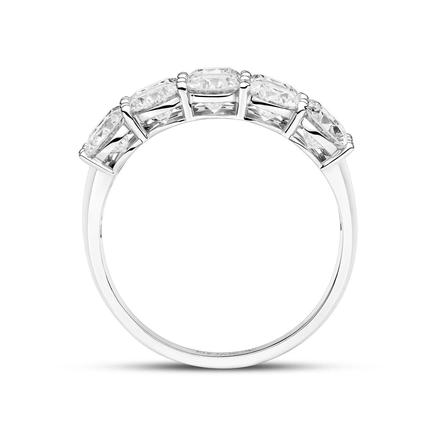 Ring Ariccia - 14k yellow gold or white gold 3.62 ct TW G-H VS lab-grown diamonds - Image 8