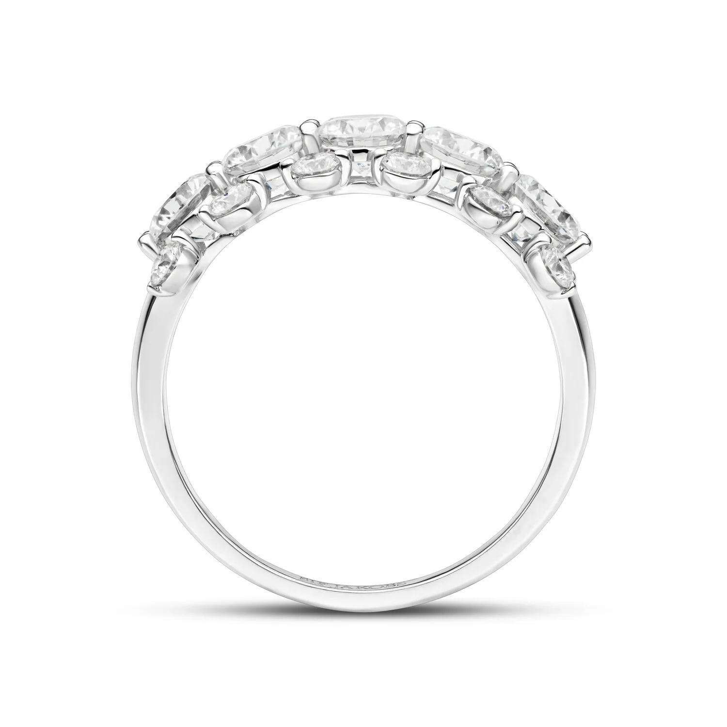 Ring fior Grande - 14k yellow gold or white gold 2.30 ct TW G-H VS lab-grown diamonds - Image 6