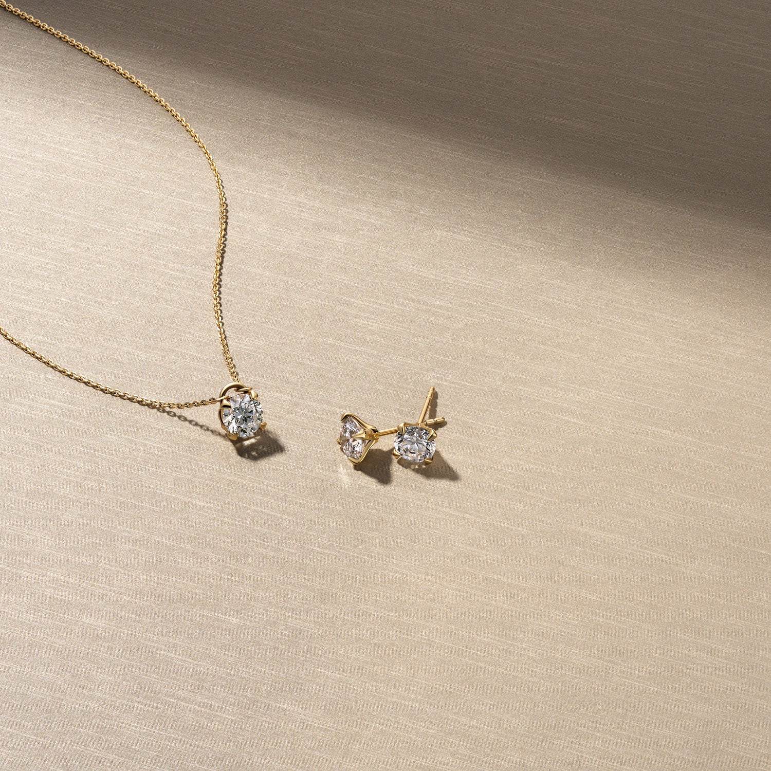Solitaire earring Venice Single - 14k gold or white gold 0.11-0.50 ct TW G-H VS lab-grown diamond - Image 32