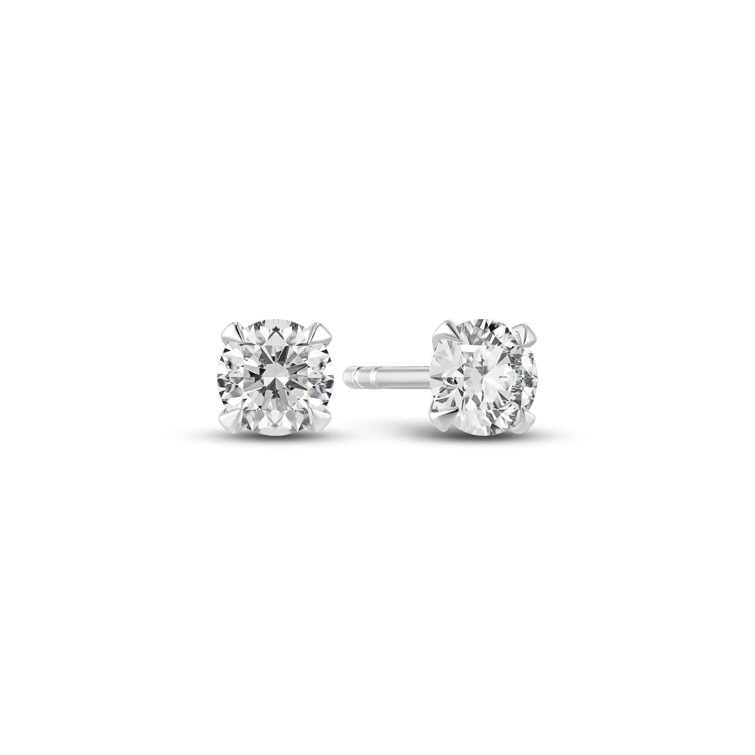 Earrings Venice Solitaire - 14k yellow gold or white gold 0.22-3.00 ct TW G-H VS lab-grown diamonds - Image 13
