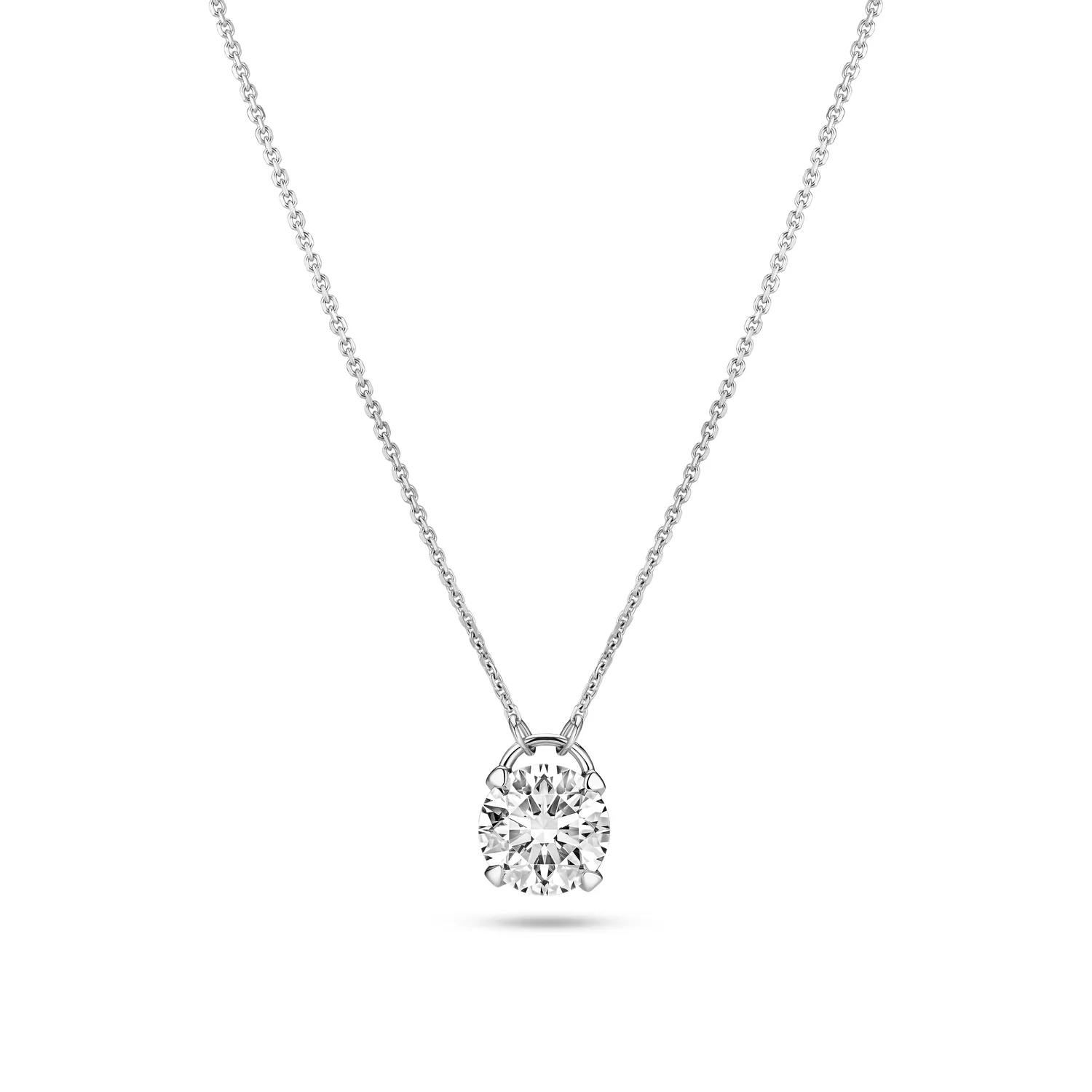 Necklace Venice - 14k yellow gold or white gold 0.50-2.00 ct TW G-H VS lab-grown diamond - Image 6