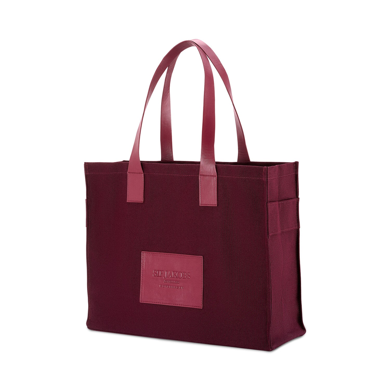 Tote Bag Burgundy - Image 2